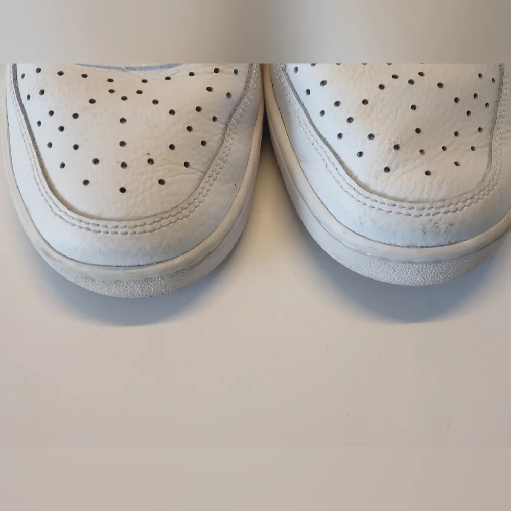 Nike Court Vision CD5434-100 White Lace Up Low Top Sneaker - Picture 4 of 8